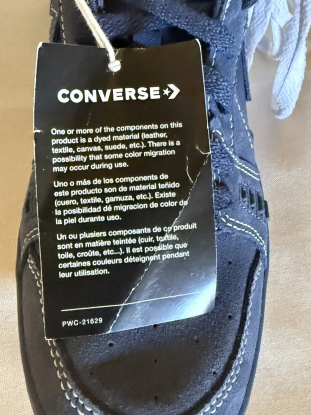 Converse CONS AS-1 Pro Suede Navy Skate Shoes Men's 7.5 Women 9 Alexis Sablone - Picture 13 of 15
